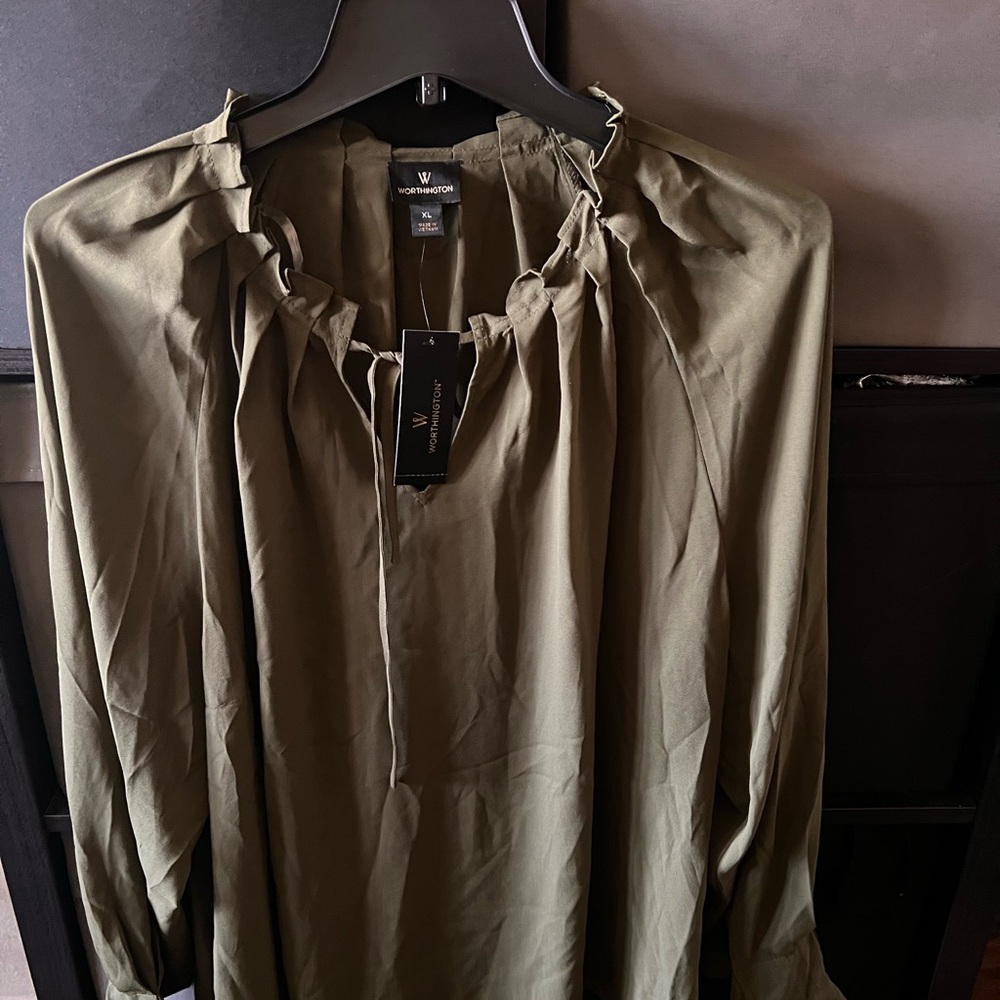 Women Tops by Vero Moda - Olive Green